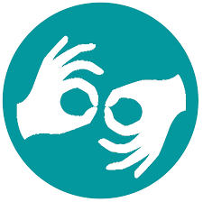 ikona tłumacza migowego