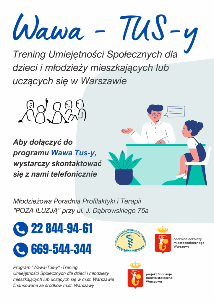 plakat dotyczący programu wawa tusy