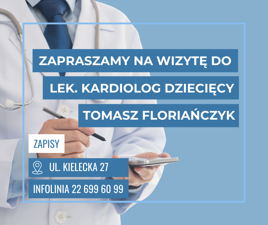 Tomasz Floriańczyk lekarz kardiolog dziecięcy