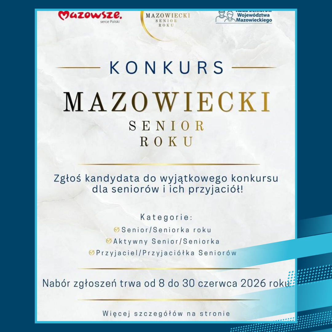 Mazowiecki Senior Roku – konkurs
