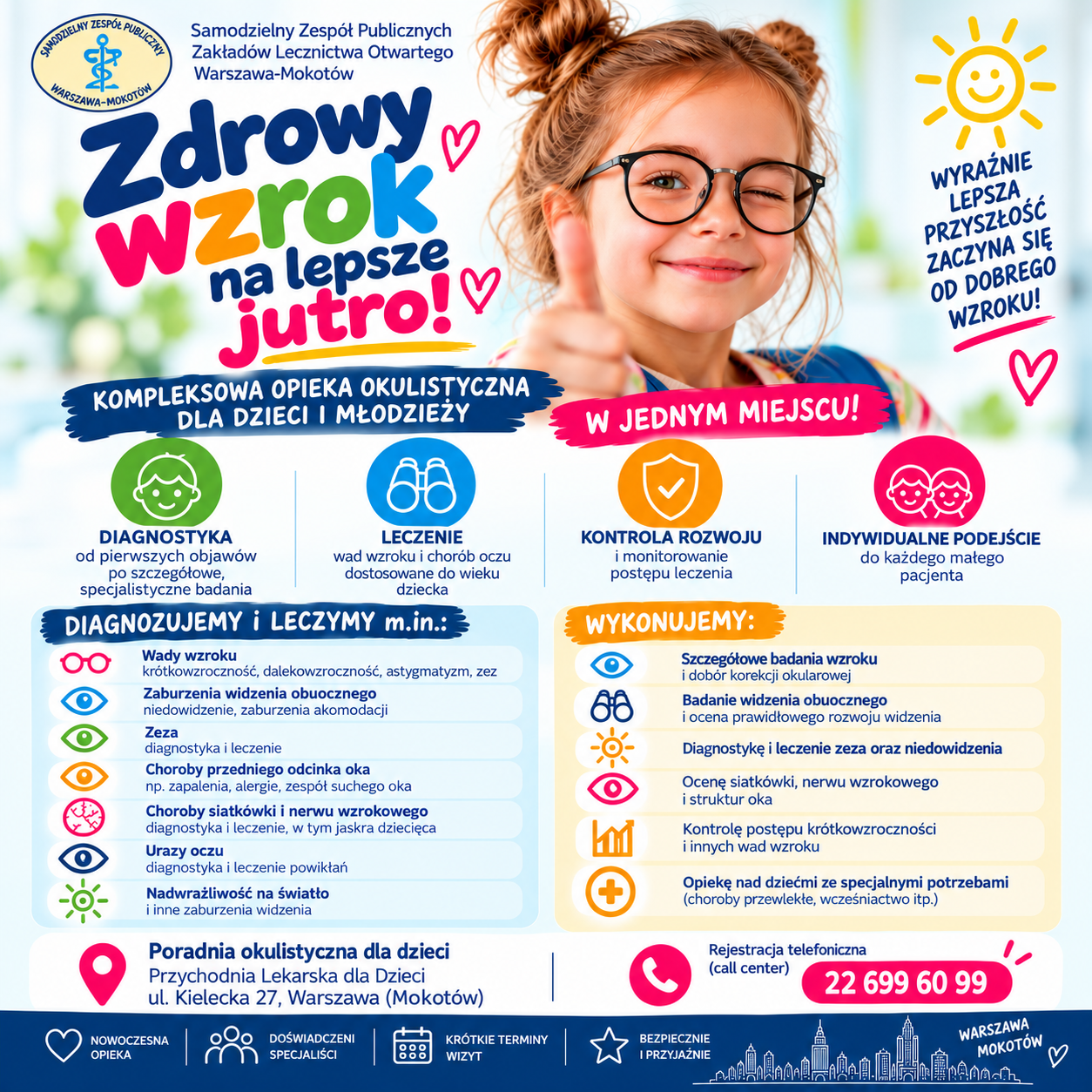 Kompleksowa opieka okulistyczna dla dzieci i młodzieży